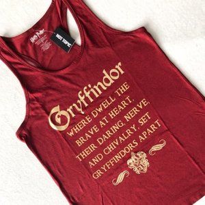 HARRY Potter Gryffindor Racerback Tank